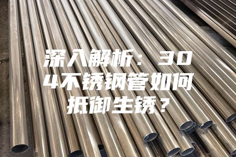深入解析：304不銹鋼管如何抵御生銹？